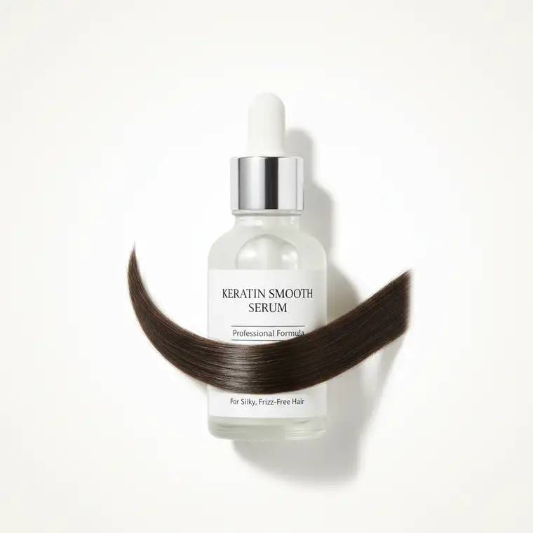 Nastolatka podczas konsultacji fryzjerskiej przed keratynowym prostowaniem włosów, bezpieczeństwo zabiegu w wieku 13–16 lat