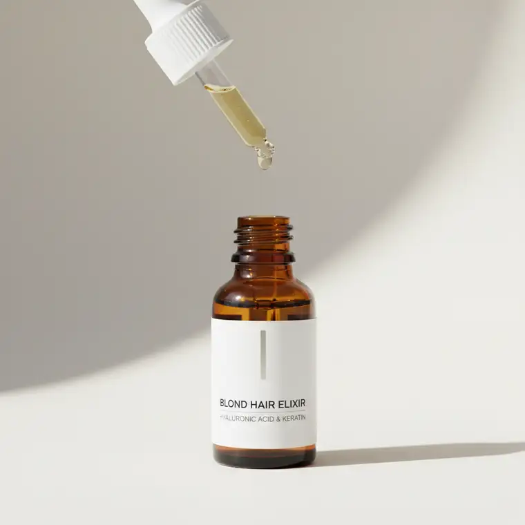 Rozjaśniane blond włosy po zabiegu regenerującym, porównanie efektów keratynowego prostowania i botoksu włosów na wrażliwych blondach