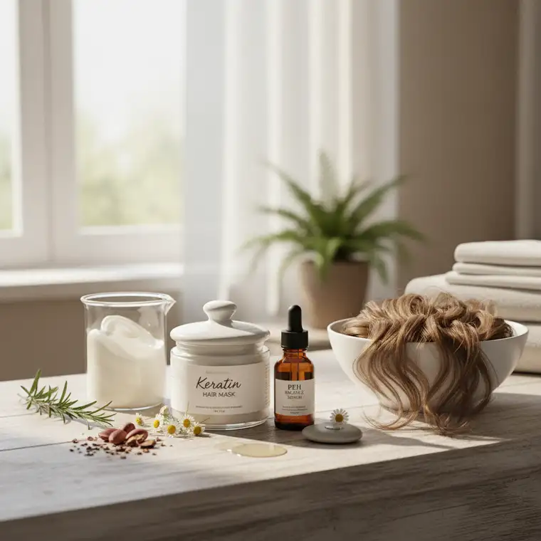Jak stosować maskę keratynową na włosy średnioporowate bez ryzyka przeproteinowania