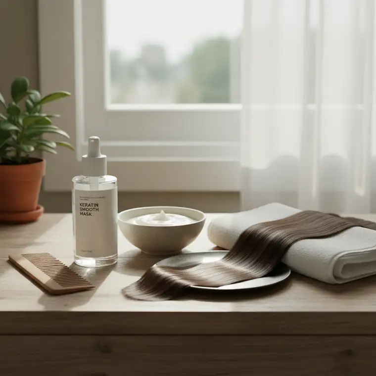 Jak często używać maski keratynowej po prostowaniu włosów