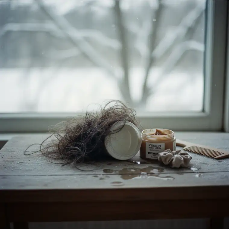 Jak keratynowa maska może zawodzić w zimowej pielęgnacji włosów