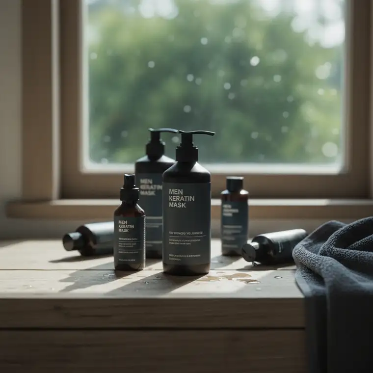 Jak dobrać maskę keratynową dla mężczyzn z przerzedzonymi włosami